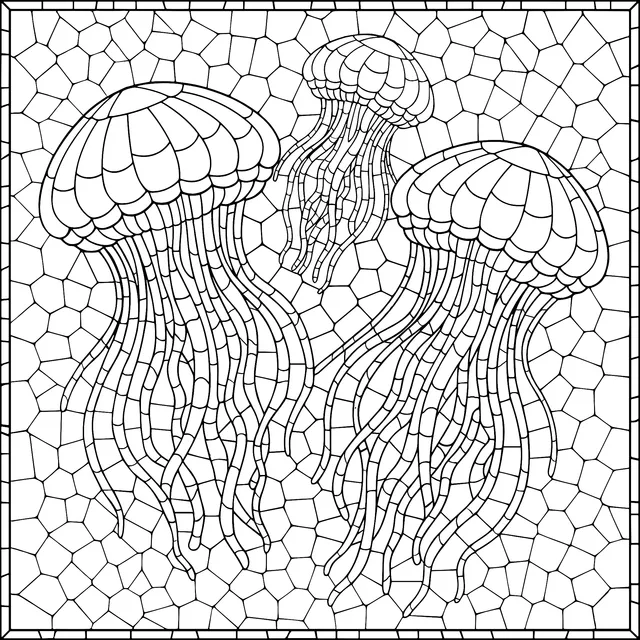 Dreamy Jellyfish Pattern