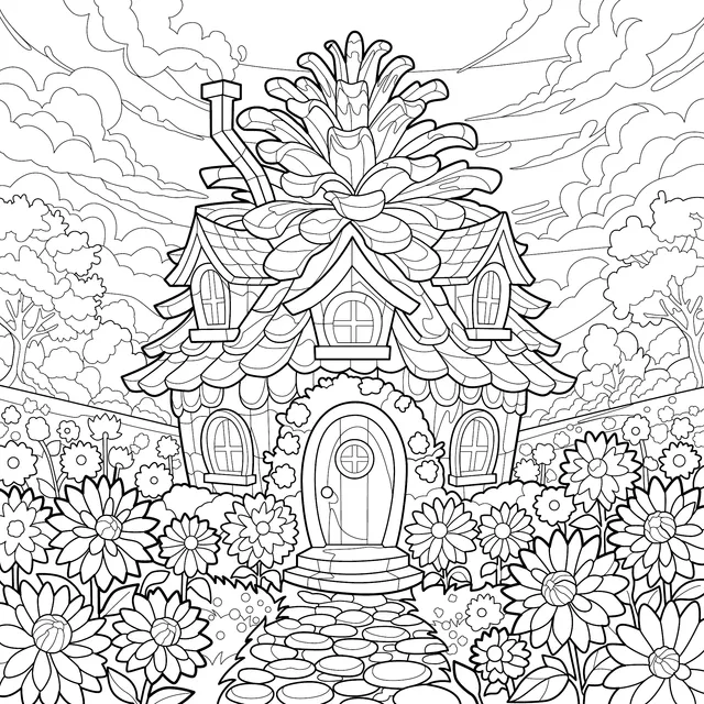 Dreamy Pine - cone Cottage