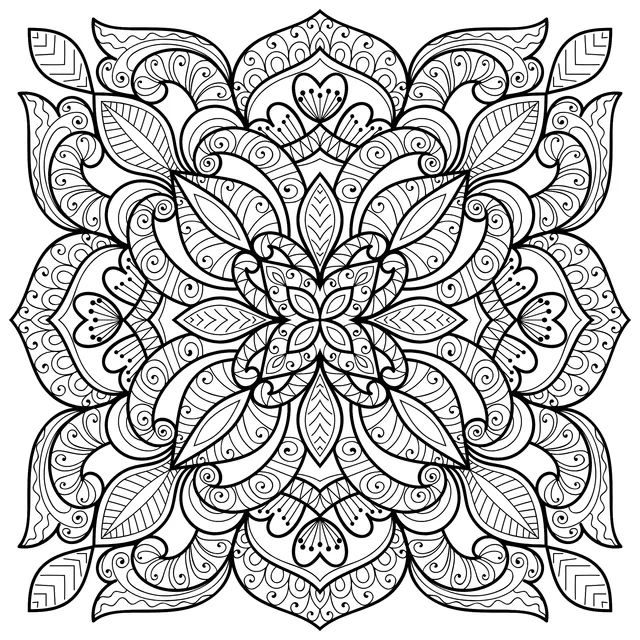 Exquisite Mandala Pattern