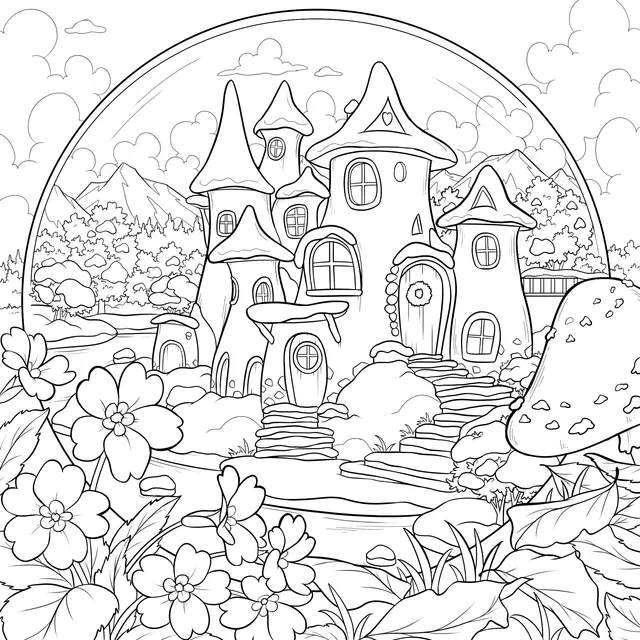 Dreamy Fairy - Tale Castle