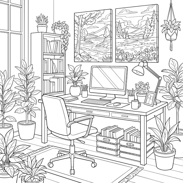 Cozy Home - Office Space