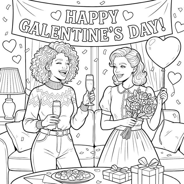 Galentine's Day for Best Friends