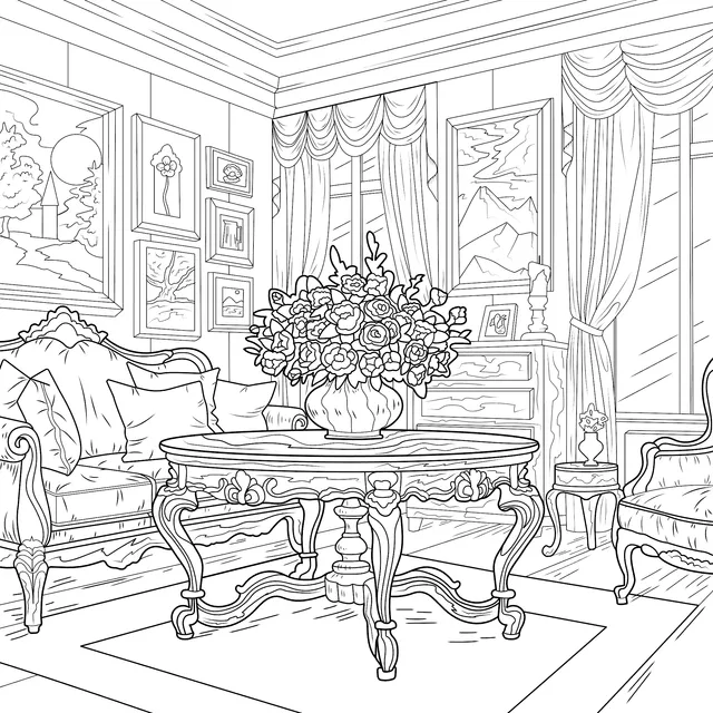 Cozy Living - room Scene