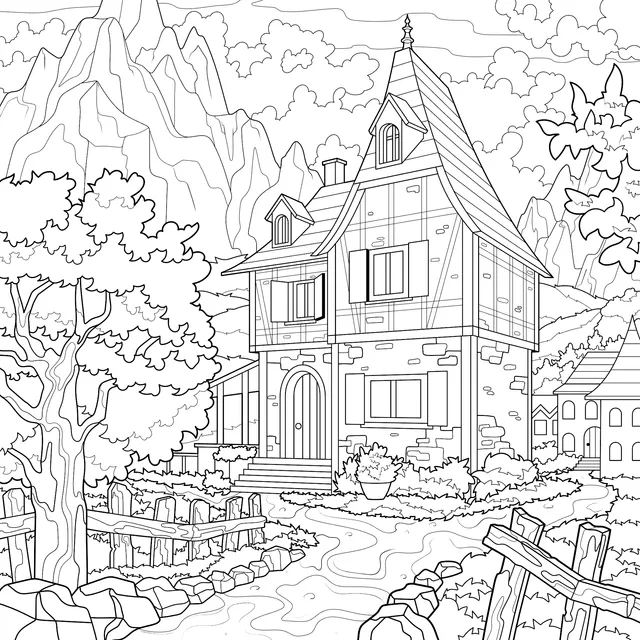 Fairytale Cottage in the Mountains