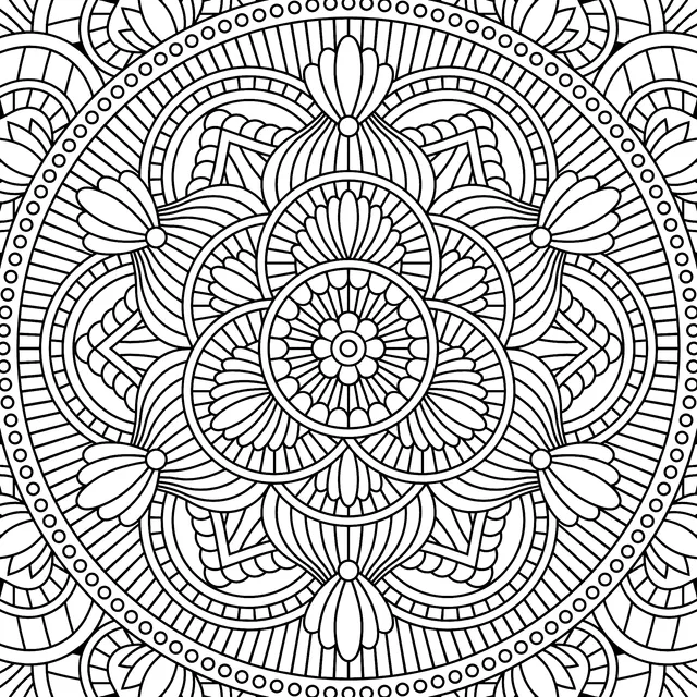 Exquisite Mandala Pattern