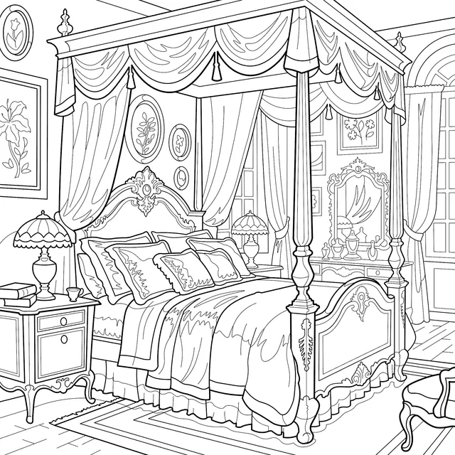 Gorgeous Four - Poster Bed Bedroom