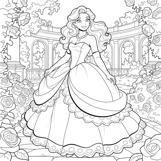 Princess in the Garden