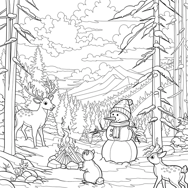 Winter Forest Adventure