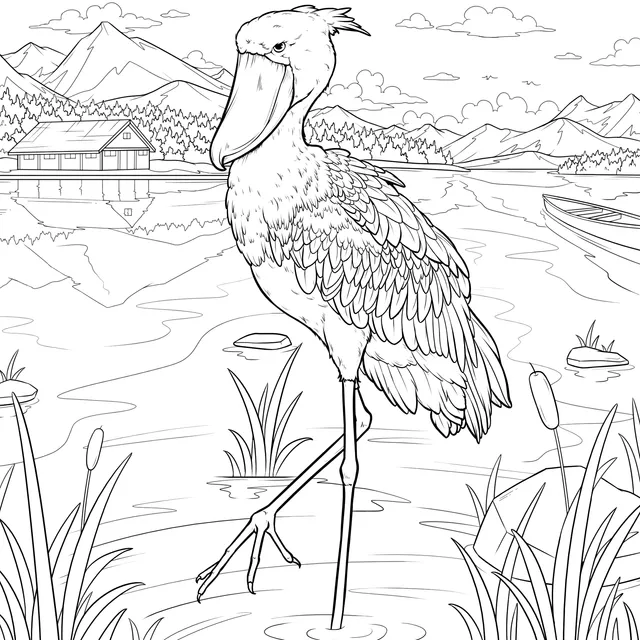 Pelican by the Water