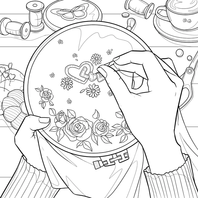 Embroidery Moment