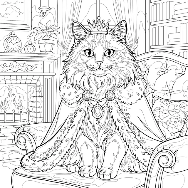 A Majestic - Looking Cat