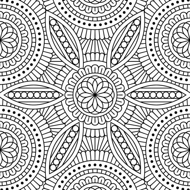 Exquisite Mandala Pattern