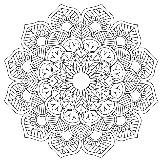 Exquisite Mandala Pattern