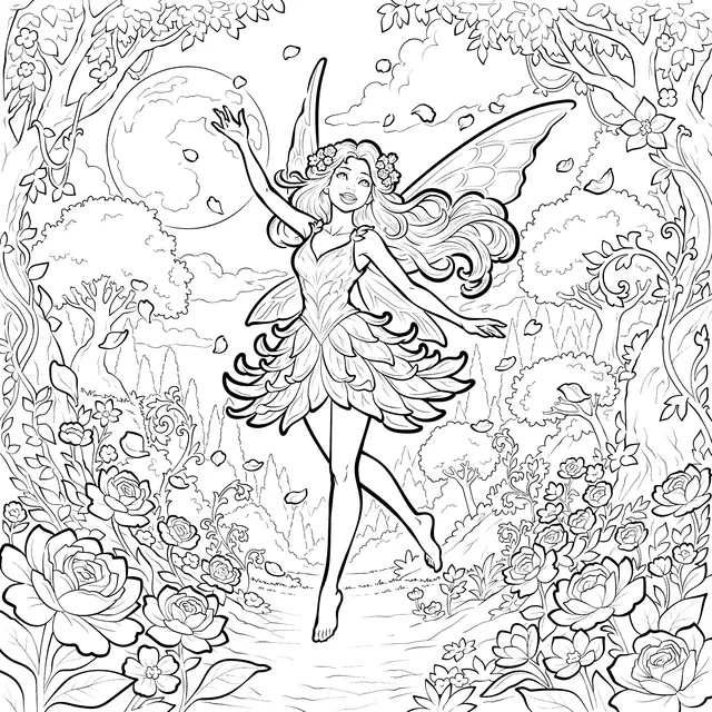 Enchanting Flower Fairy