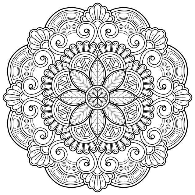 Exquisite Mandala Pattern