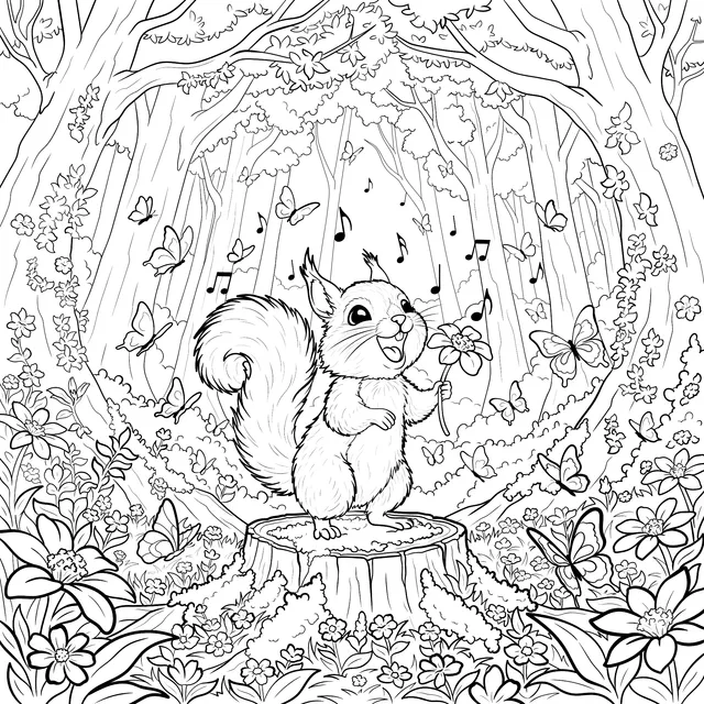 Squirrel's Forest Concert