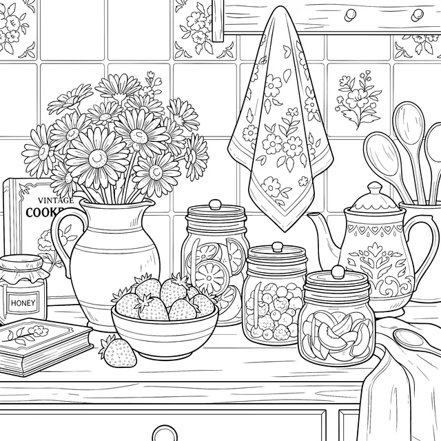 A Cozy Corner of the Kitchen
