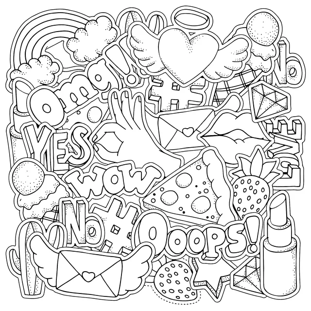 Colorful Trendy Element Patterns