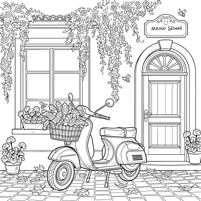 A Cozy Street - side Scene