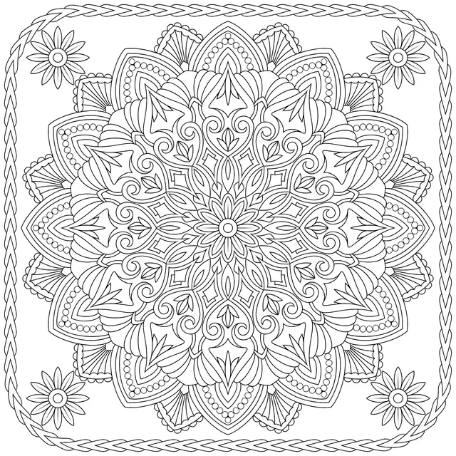Exquisite Mandala Pattern