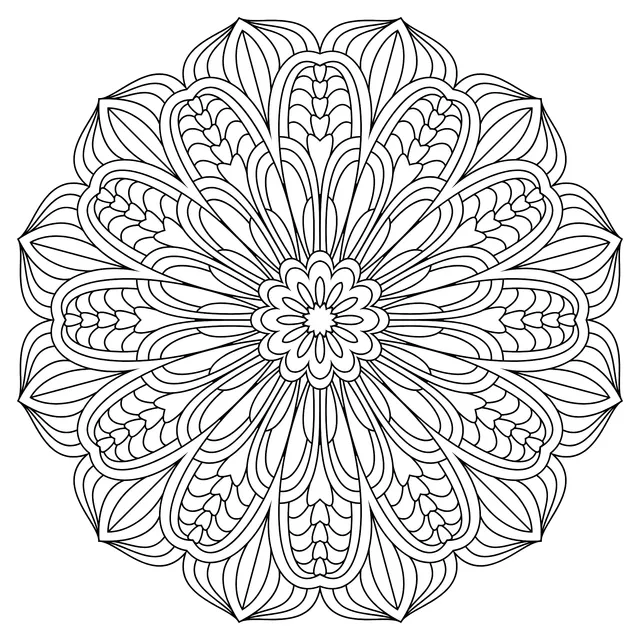 Exquisite Mandala Pattern