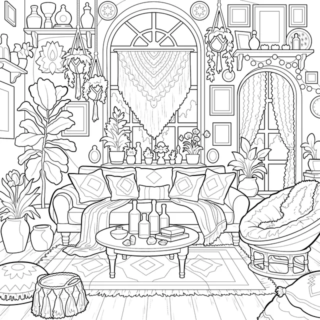 A Cozy Living - room Corner