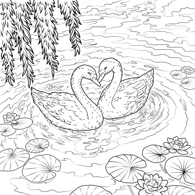 Ai1426_Swans_on_the_pond
