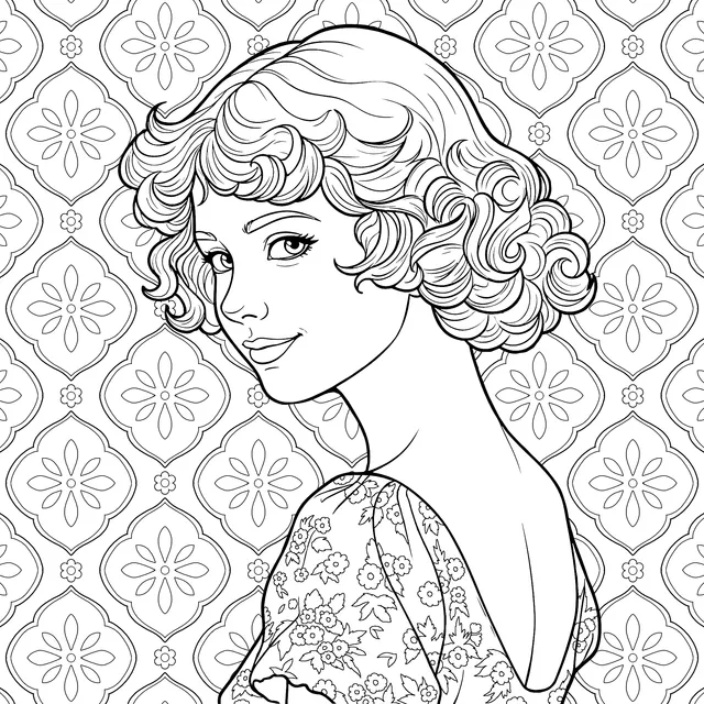 Vintage - Hairstyle Woman