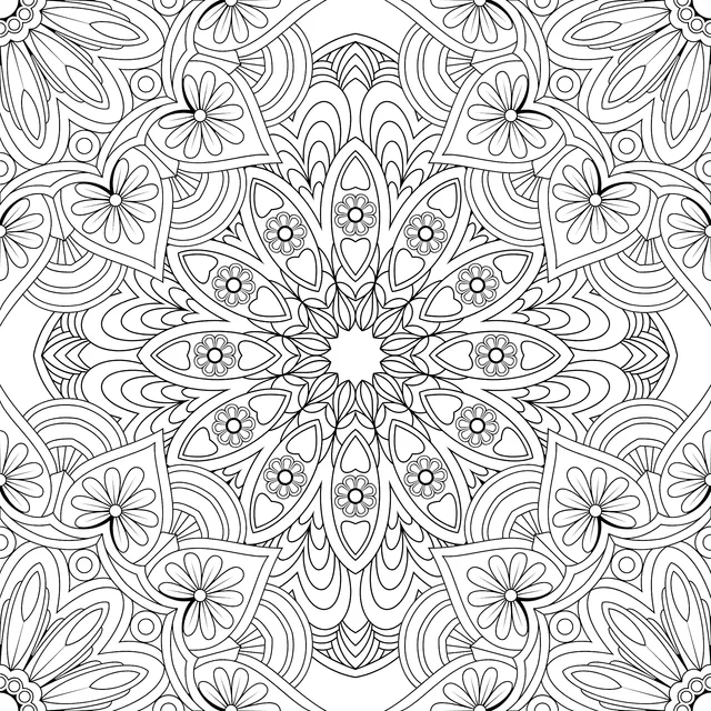 Exquisite Mandala Pattern