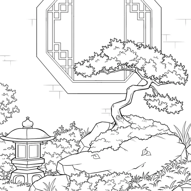 窗下小景