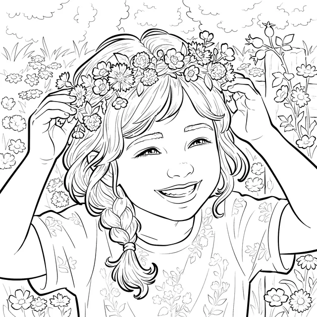 Ai1475_Little_girl_in_a_wreath