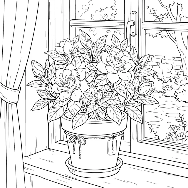 栀子花