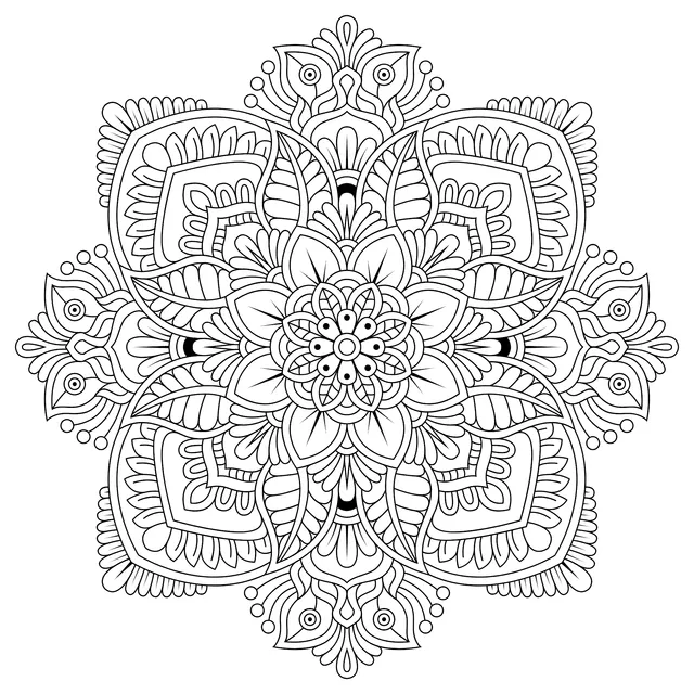Exquisite Mandala Pattern