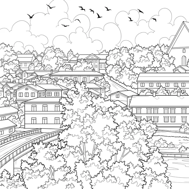 城市风景