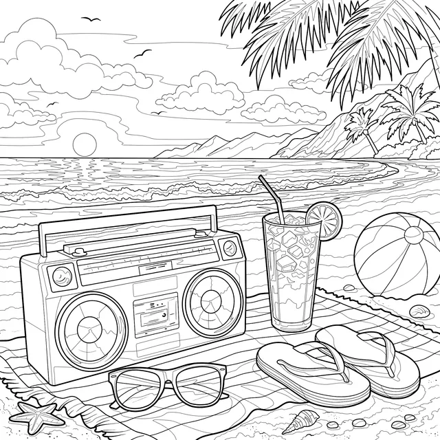 Summer Beach Ambiance