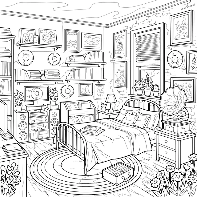 Cozy Bedroom Scene
