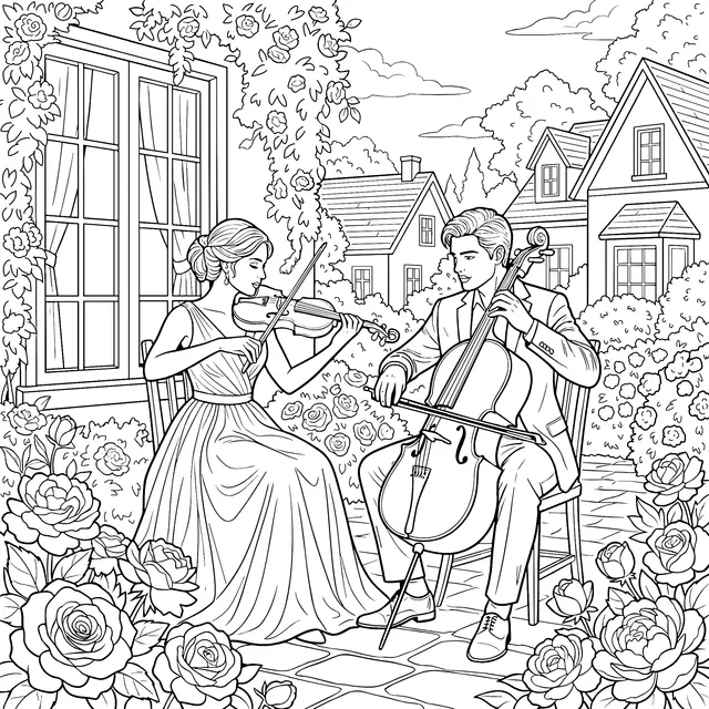 Music Performance in the Courtyard