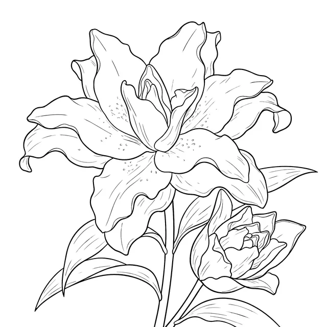 Charming Lily Flowers