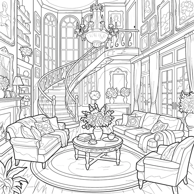 Dreamy Luxury Living Room