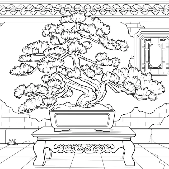 Chinese Courtyard Bonsai