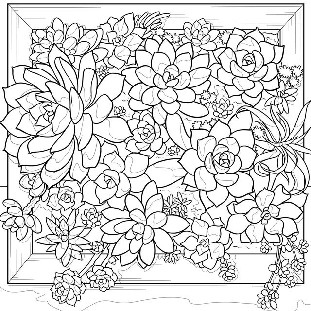 Colorful Succulent Plants