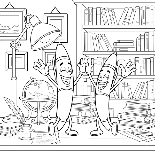 Joyful Moments of Stationery