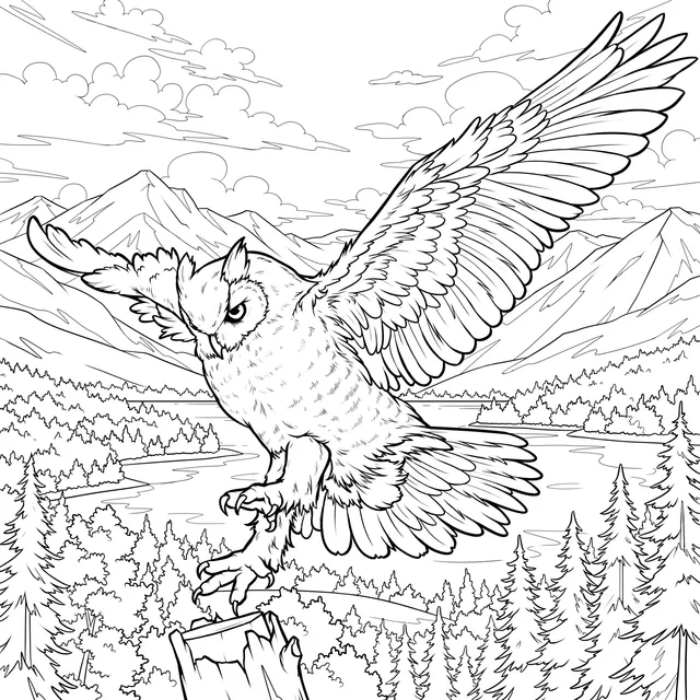 Soaring Owl