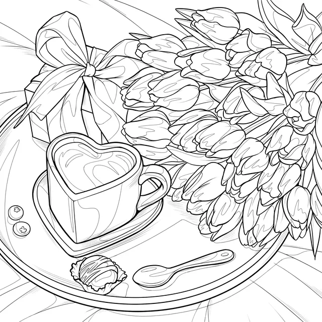 Cozy Breakfast Scene
