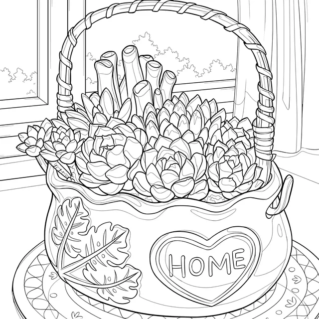 Indoor Succulent Potted Plants