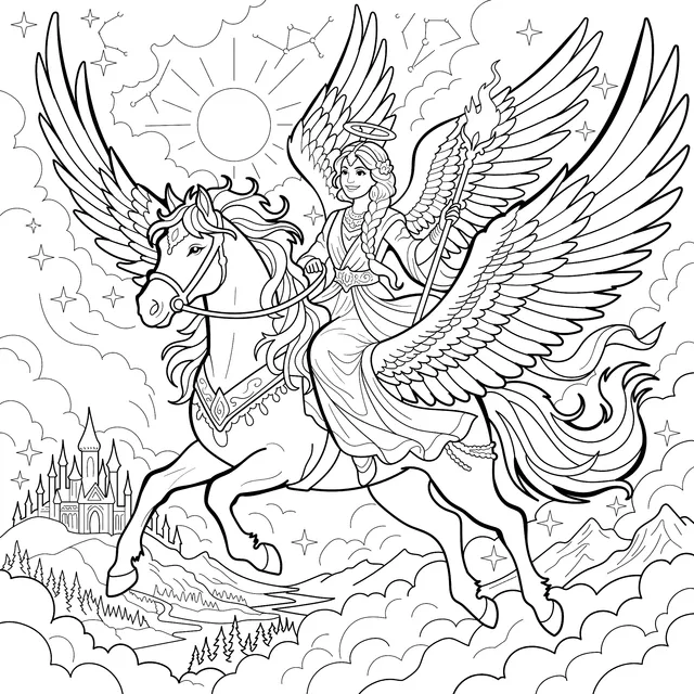 Fantasy Flying - Riding Fairy