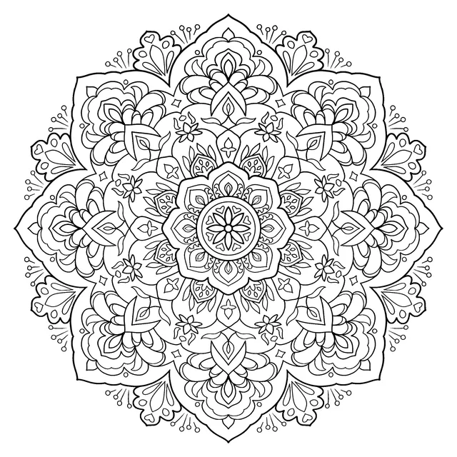 Exquisite Mandala Pattern