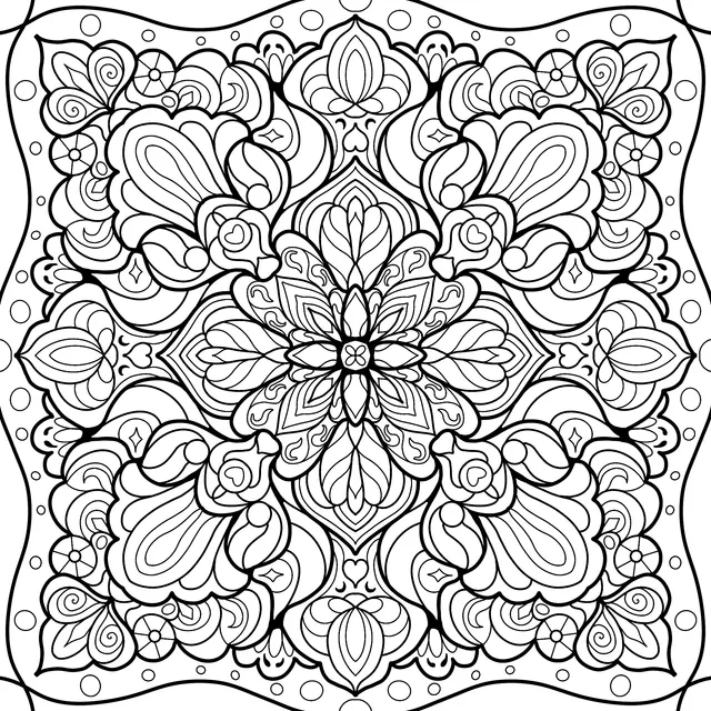 Exquisite Mandala Pattern