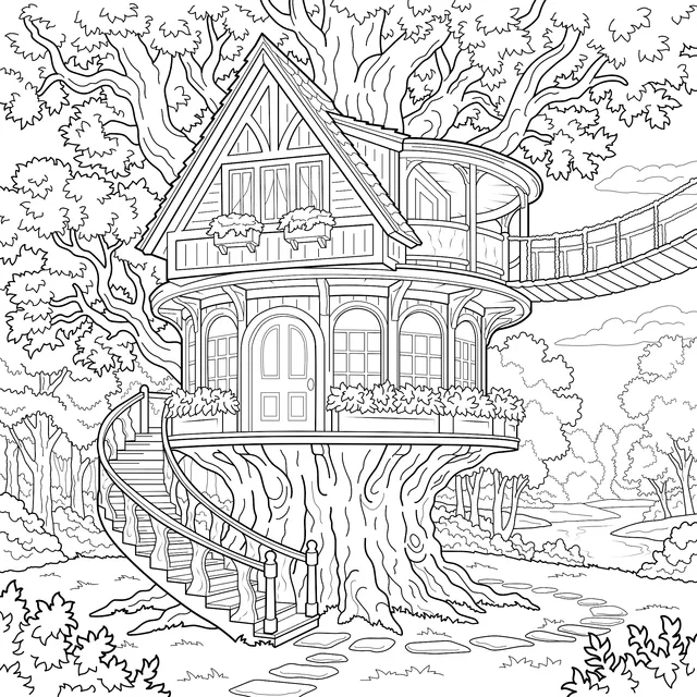 Dreamy Tree - house