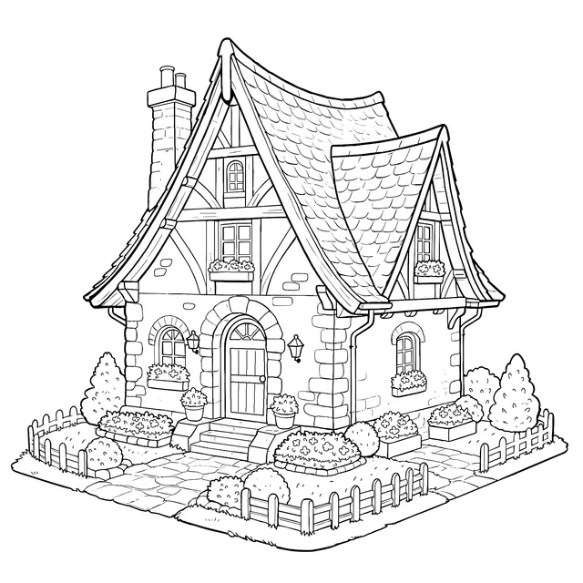 Fairy - tale Style Cottage